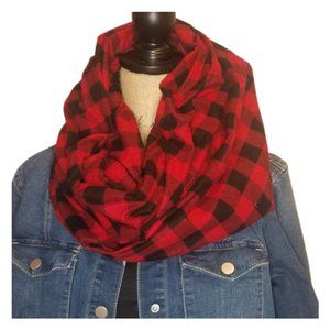 Buffalo Plaid Infinity Scarf